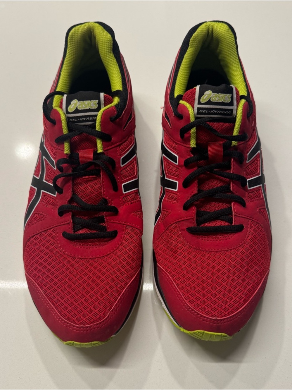 ASICS Men's Gel-Blade 7 Court Shoes, Neon Speed Red